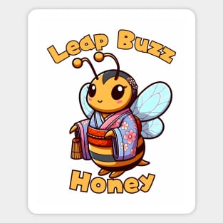 Leap year bee Magnet